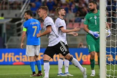 1:1 in Italien: Kimmich verhindert Niederlage im Härtetest 1:1 in Italien: Kimmich verhindert Niederlage im Härtetest