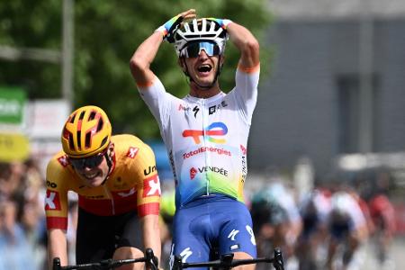 Radsport: Vuillermoz gewinnt zweite Dauphine-Etappe Radsport: Vuillermoz gewinnt zweite Dauphine-Etappe
