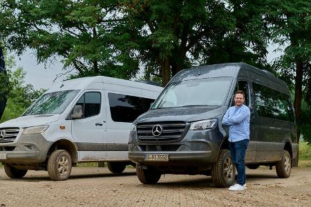 Mercedes Sprinter 4x4 Testfahrt 2021
