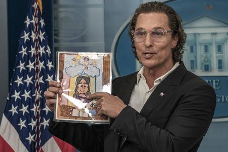 Matthew McConaughey: Emotionale Rede im Weißen Haus Matthew McConaughey: Emotionale Rede im Weißen Haus