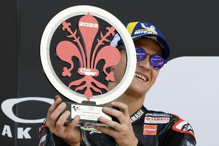 MotoGP: Weltmeister Quartararo verlängert bei Yamaha MotoGP: Weltmeister Quartararo verlängert bei Yamaha