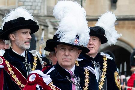 Nach Corona-Erkrankung plant Prinz Andrew sein Comeback bei Garter Day Nach Corona-Erkrankung plant Prinz Andrew sein Comeback bei Garter Day
