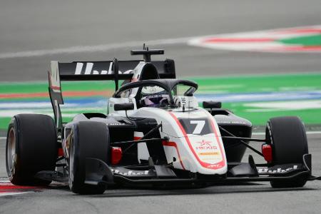 Formel 2: Vesti gewinnt Baku-Sprintrennen Formel 2: Vesti gewinnt Baku-Sprintrennen