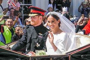 Harry und Meghan: Lilis Geburtstagstorte von ihrer Hochzeit inspiriert