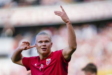 Wieder Haaland-Doppelpack: Norwegen bleibt ungeschlagen Wieder Haaland-Doppelpack: Norwegen bleibt ungeschlagen