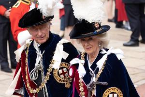 Garter Day: Camilla feiert offizielle Einführung in den Hosenbandorden