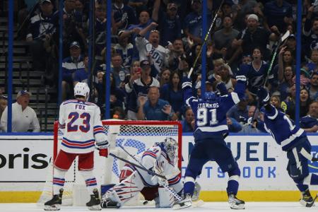 NHL: Tampa Bay verkürzt gegen Rangers NHL: Tampa Bay verkürzt gegen Rangers