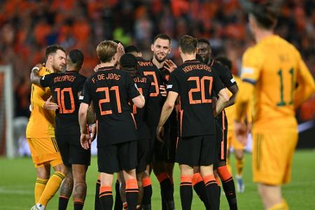 Nations League: Siege für Niederlande und Belgien Nations League: Siege für Niederlande und Belgien