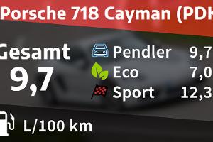 Porsche 718 Cayman mit PDK