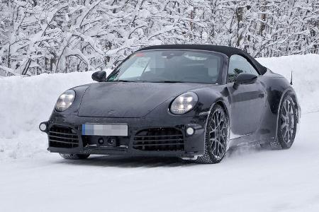 Erlkönig Porsche 911 Cabrio