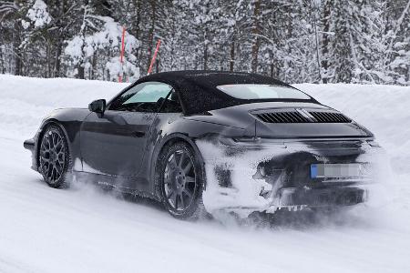Erlkönig Porsche 911 Cabrio