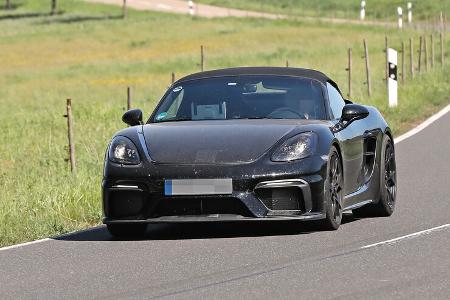 Erlkönig Porsche 718 Boxster Spyder RS