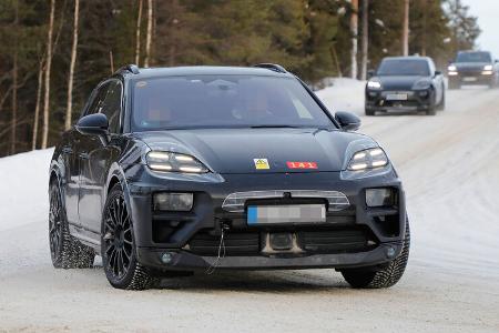 Erlkönig Porsche Macan EV