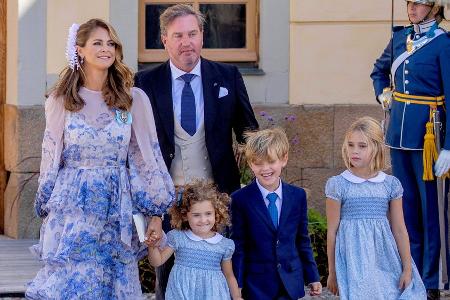 Madeleine von Schweden feiert ihren Sohn Nicolas Madeleine von Schweden feiert ihren Sohn Nicolas