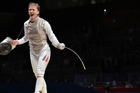 Fecht-EM: Team-Bronze für deutsche Florett-Frauen Fecht-EM: Team-Bronze für deutsche Florett-Frauen