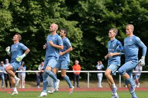 Trainingsauftakt in Bochum: "Noch etwas dünn besetzt"