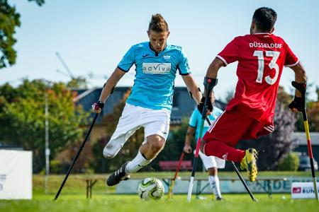 Fußball: Bundesliga der Amputierten vor Saisonstart Fußball: Bundesliga der Amputierten vor Saisonstart