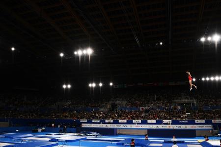 Die Finals in Berlin: Trampolin-Titel an Vogel und Adam Die Finals in Berlin: Trampolin-Titel an Vogel und Adam