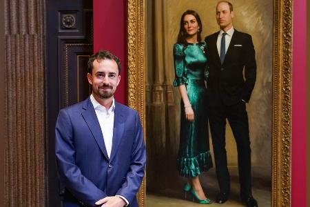Prinz William und Herzogin Kate: Ihr erstes gemeinsames Gemälde Prinz William und Herzogin Kate: Ihr erstes gemeinsames Gemälde