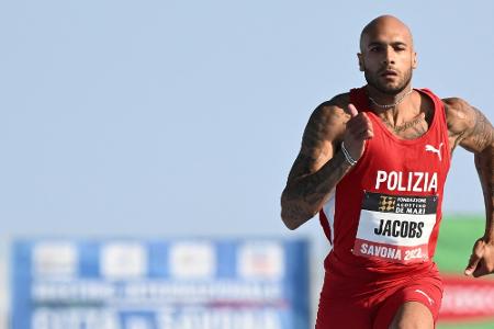 100 m: Olympiasieger Jacobs gibt Comeback