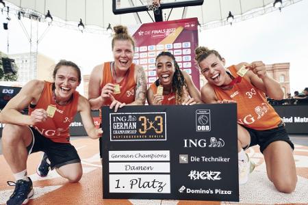 3x3-DM in Berlin: Gülich mit Hannover Dritte 3x3-DM in Berlin: Gülich mit Hannover Dritte