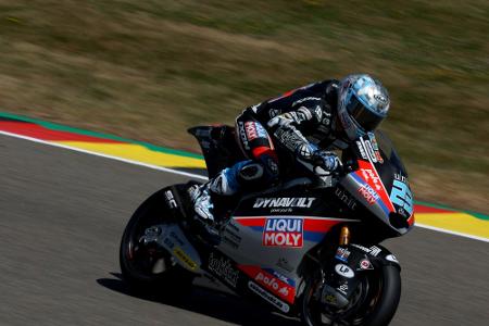 Moto2 in Assen: Schrötter führt - und scheidet aus Moto2 in Assen: Schrötter führt - und scheidet aus