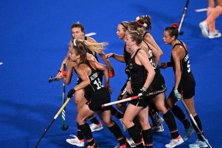 Deutsche Hockey-Frauen mit erfolgreicher WM-Generalprobe Deutsche Hockey-Frauen mit erfolgreicher WM-Generalprobe