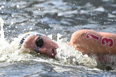 Schwimm-WM: Beck verpasst Medaille im 5-km-Rennen knapp Schwimm-WM: Beck verpasst Medaille im 5-km-Rennen knapp