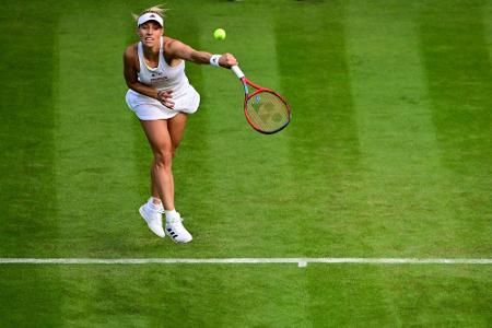 Wimbledon: Kerber souverän in Runde zwei