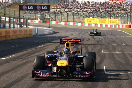Sebastian Vettel Red Bull GP Japan 2011