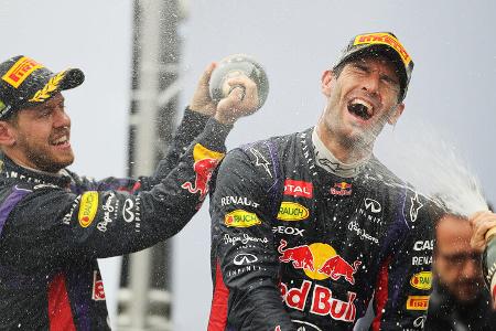 Vettel & Webber - GP Brasilien 2013