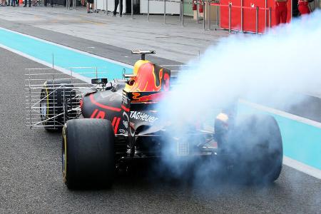 Daniel Ricciardo - Red Bull - Abu Dhabi - Test 1 - 28. November 2017