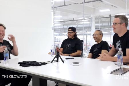 Tesla-Chef Elon Musk im Video-Interview Juni 2022 Tesla-Chef Elon Musk im Video-Interview Juni 2022