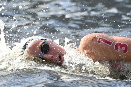 Beck schwimmt zu WM-Silber über 10 km Beck schwimmt zu WM-Silber über 10 km