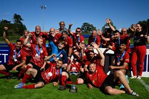 Unity Euro Cup: Deutsche Flüchtlingsauswahl gewinnt Premiere