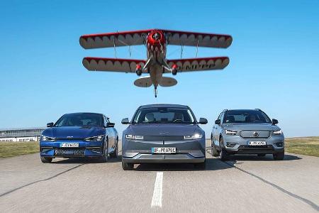 Hyundai Ioniq 5, Kia EV6, Volvo XC40