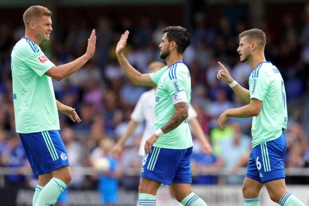 Zweites Schützenfest für Aufsteiger Schalke Zweites Schützenfest für Aufsteiger Schalke