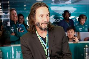 Keanu Reeves beim Formel-1-Qualifying: Es war "unglaublich"