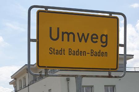 Ortsschild Straßenschild