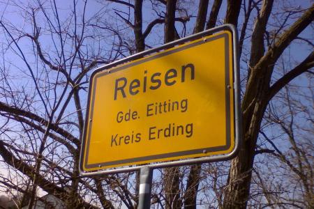 Ortsschild Straßenschild