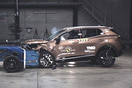 EuroNCAP Crashtest Kia Sportage