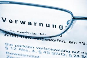 Verwarnungsgeld Parken