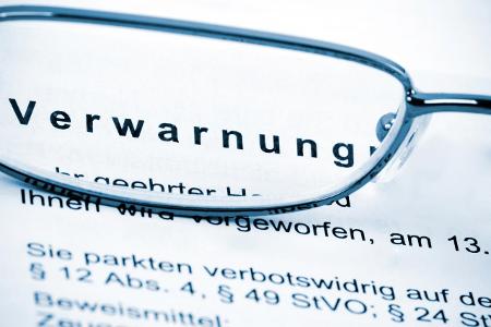 Verwarnungsgeld Parken Verwarnungsgeld Parken