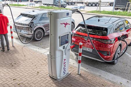 Hyundai Ioniq 5, VW ID.4 GTX, Exterieur Hyundai Ioniq 5, VW ID.4 GTX, Exterieur