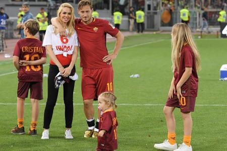 Italien: Totti und Ehefrau Ilary trennen sich Italien: Totti und Ehefrau Ilary trennen sich