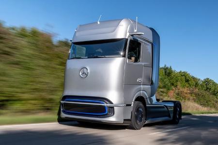 Brennstoffzellen-Lkw Mercedes-Benz GenH2 Truck 