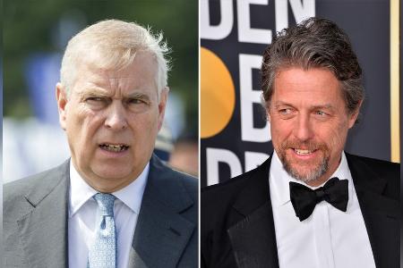 Schlüpft Hugh Grant in die Rolle von Prinz Andrew?