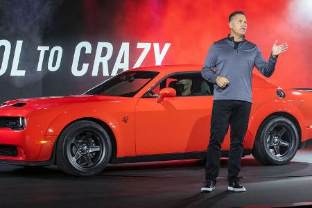 02/2021, Dodge Chef CEO Tim Kuniskis Challenger Hellcat