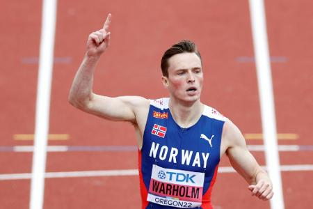 Hürden-Star Warholm gewinnt Vorlauf ohne Probleme Hürden-Star Warholm gewinnt Vorlauf ohne Probleme
