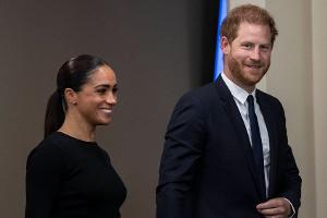 Nach UN-Liebeserklärung: Harry und Meghan genießen romantischen Abend